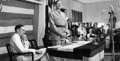 Charles de Gaulle à Brazzaville, 1944