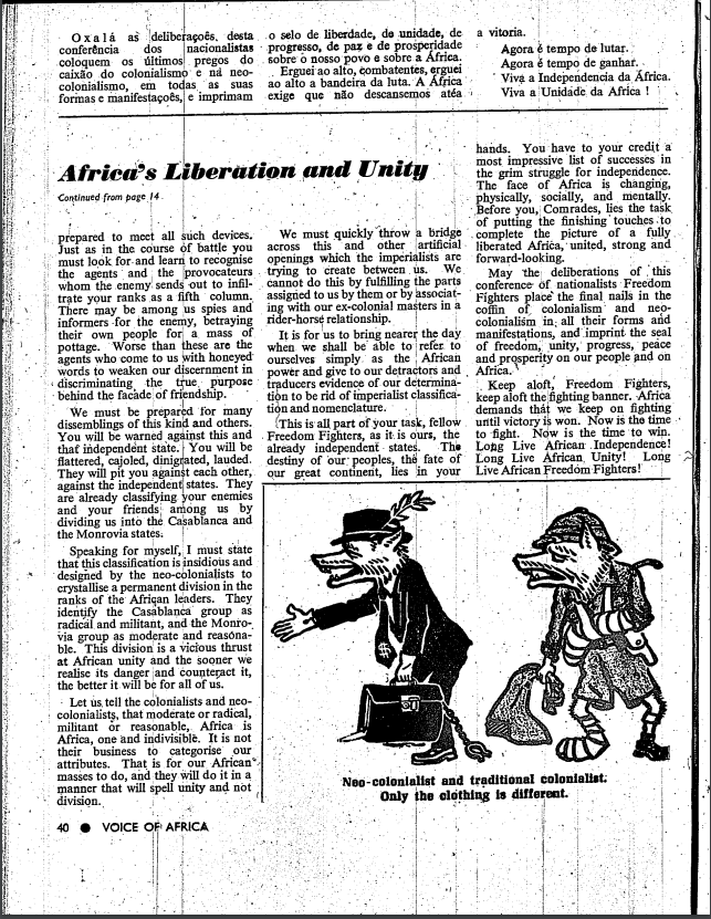 Voice of Africa, juin 1962>